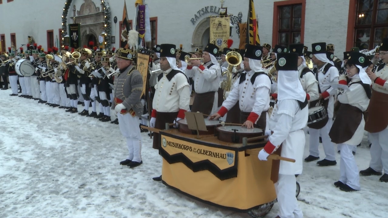 MEgional mit der Bergparade in Marienberg MEgional mit der Bergparade in Marienberg
