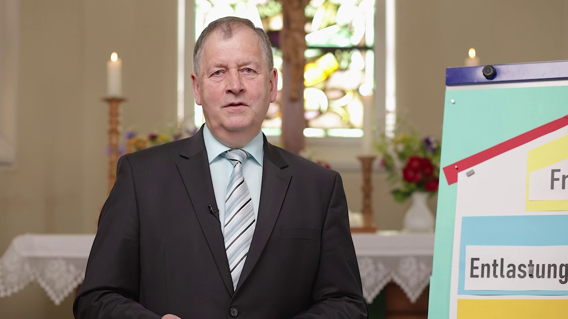 MEF-Fernseh-Gottesdienst am 8. Juli 2021 mit Pfarrer Uwe Büttner aus Witzschdorf