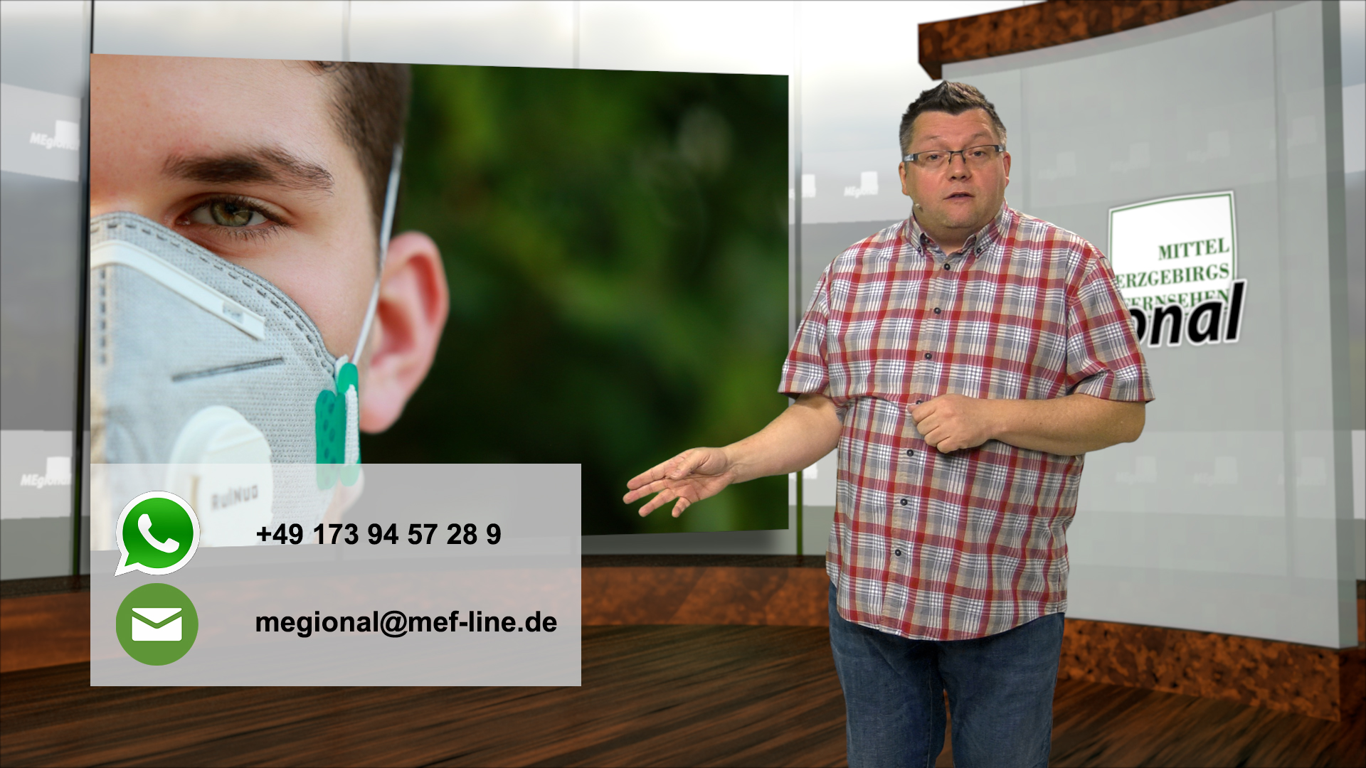 MEgional am 08. Januar mit ihren Fragen zum Thema Corona MEgional am 08. Januar mit ihren Fragen zum Thema Corona