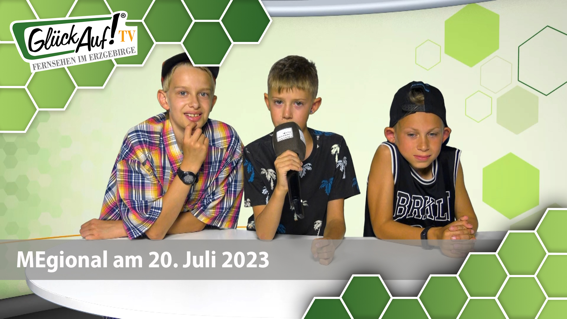MEgional am 20. Juli 2023 unterwegs in der Baldauf Villa mit jungen Leuten