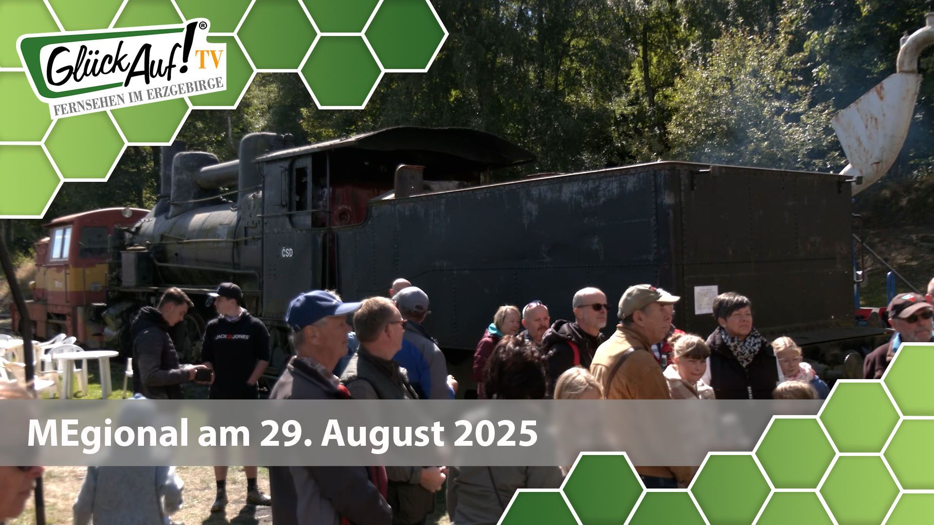 MEgional am 29. August 2025 mit dem Bahnhofsfest in Reitzenhain MEgional am 29. August 2025 mit dem Bahnhofsfest in Reitzenhain